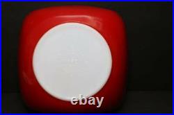 1.5 QT Lid Vintage Corning Pyrex Autumn Red Hostess Oven Table Ware 1953 Rare