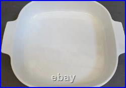 10 pc Corning Shadow Iris Casserole Dishes with Pyrex Lids + Corning Lid