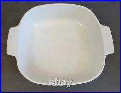 10 pc Corning Shadow Iris Casserole Dishes with Pyrex Lids + Corning Lid