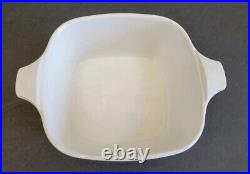 10 pc Corning Shadow Iris Casserole Dishes with Pyrex Lids + Corning Lid