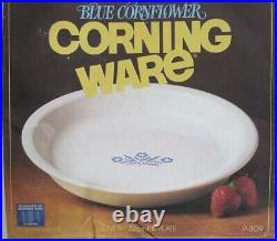 11 Pc Vintage Corning Ware Cornflower Casserole Baking Set Table Range Pie Plate