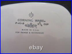 14 Vintage Pieces Corning Ware Set Cornflower Blue Pre-1998