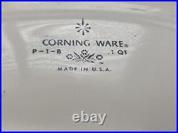 1958 1988 Rare Collectible Vintage Corning Ware Blue Corn Flower Set Ex Cond