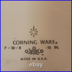 1960 Vintage Corning Ware SET, Blue Cornflower 1 Qt, RARE 1 1/2 Qt, 10 Sq
