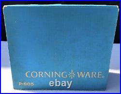 1960's Corning Ware Blue Cornflower P-905 Set New In Box New Old Stock