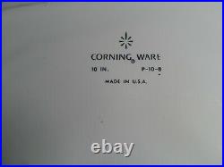 1960's Vintage Corning Ware Blue Cornflower Casserole 10 in. P-10-B with B-14 Lid