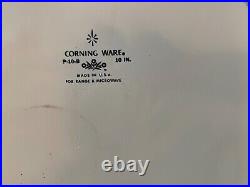 1960's Vintage Corning Ware Blue Cornflower Casserole 10 in. P-10-B withLid