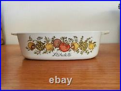 1970's Rare Stamped Vintage Spice of Life L'Echalote A1B corning ware