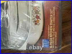 1970s Sealed RARE Corning Ware Spice O' Life 6 Piece Casserole Set A-300-8