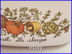 1970s Spice of Life Corning Ware 1 1/2 Qt Le Persil La Sauge A-1 1/2-B withLid