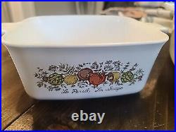 6 PC Set Corning Ware LE ROMARIN Casserole Baking Dishes VTG Rare Cooking