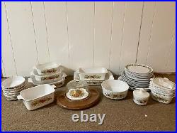Classic 1970's 45- piece Corning Ware Vintage Spice Of Life Set