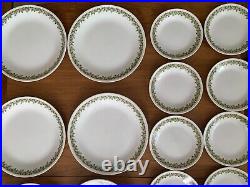 Corelle Spring Blossom Crazy Daisy Dinnerware Vintage 29 Pieces (As-Is)