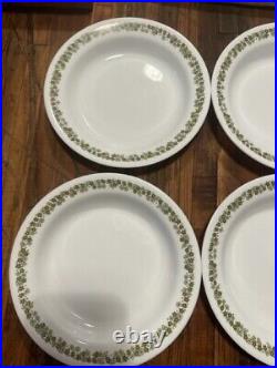 Corelle Spring Blossom Set Of 6 Pasta Soup Rimmed Flat Bottom Bowls VINTAGE 8.5