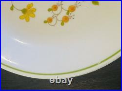 Corelle Wildflower Dinner & Salad Plates Vintage 1970s Retired By Corning
