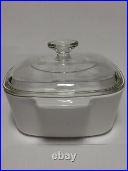 Corning Spice of Life 1.5qt Vintage Casserole Dish A-1.5-B With Pyrex Lid A-7