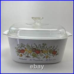 Corning Spice of Life Casserole Dish Set of 16 with Pyrex Lids Made in The USA