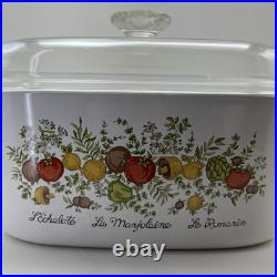 Corning Spice of Life Casserole Dish Set of 16 with Pyrex Lids Made in The USA