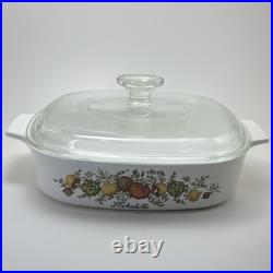 Corning Spice of Life Casserole Dish Set of 16 with Pyrex Lids Made in The USA