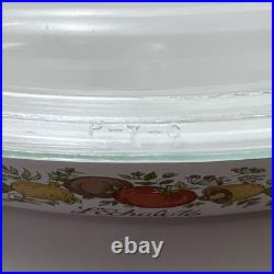 Corning Spice of Life Casserole Dish Set of 16 with Pyrex Lids Made in The USA