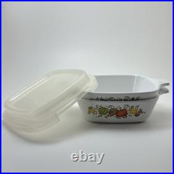 Corning Spice of Life Casserole Dish Set of 16 with Pyrex Lids Made in The USA