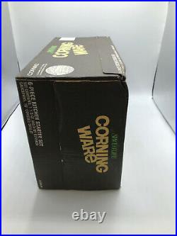 Corning Ware 1984 Vintage SPICE O LIFE 6 piece starter set NIB (CT)