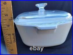 Corning Ware 2.5 QT Made USA P-2.5B Vintage With Lid