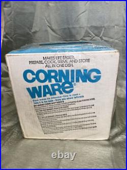 Corning Ware 4-Piece Cornflower Set Brand New Sealed Box P-260-7