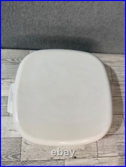 Corning Ware 4 Quart La Sauge With Pyrex Lid USA Oven Microwave A-84-B VTG