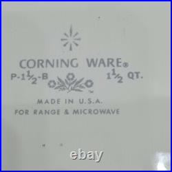 Corning Ware 7 Piece Shell Oil Macrame Set Vintage