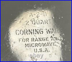 Corning Ware A-2-B Spice Of Life Le Marjolaine 2 Quart Casserole Dish Vintage