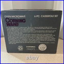 Corning Ware # A-300-177 Forever Yours Casserole Set 6 Pc. New 1990