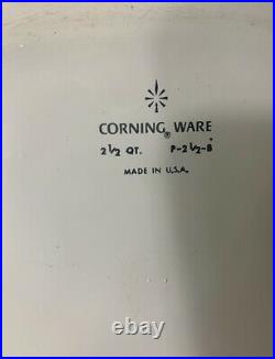 Corning Ware Blue Corn Flower set of 8 Pieces Vintage