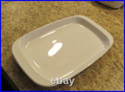 Corning Ware Blue Cornflower 1960's with backstamps Corning Ware Blue Cornflower 1960's with backstamps
