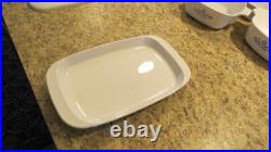 Corning Ware Blue Cornflower 1960's with backstamps Corning Ware Blue Cornflower 1960's with backstamps