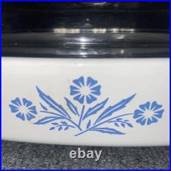 Corning Ware Blue Cornflower 9 3/4 X 9 3/4 X 2 A-10-B