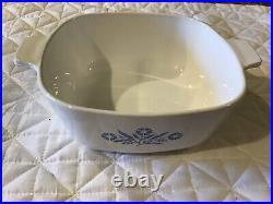 Corning Ware Blue Cornflower Vintage 1.5 Quart Casserole P-1 1/2-B 1 1/2 Qt