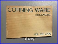 Corning Ware Blue Medallion Shell Oil Promo Set