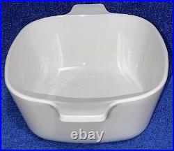 Corning Ware Cornflower Blue 1¾ quart POT with Pyrex fin LID Vintage PYROCERAM