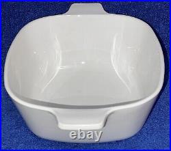 Corning Ware Cornflower Blue 1¾ quart POT with Pyrex fin LID Vintage PYROCERAM