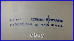Corning Ware Cornflower Blue Rare 1960 Original Vintage Pyroceram CorningWare