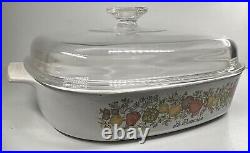 Corning Ware LE ROMARIN Casserole Dish Spice Of Life A-10-B