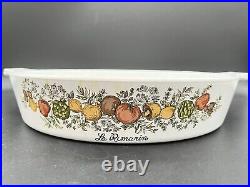 Corning Ware Le Romarin Spice Of Life B 10 B Round 10 Baking Dish Overware