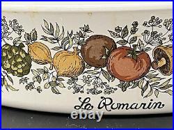 Corning Ware Le Romarin Spice Of Life B 10 B Round 10 Baking Dish Overware