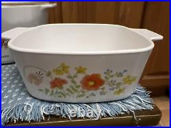 Corning Ware Spice Life L'Echalote La Marjolaine 5 Quart Dish A-5-B A-1 1/2-b