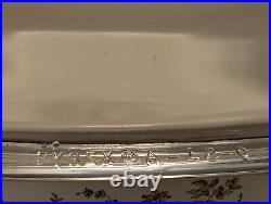 Corning Ware Spice Of Life Pyrex Glass Lid Covered Casserole Dish 5 Quart Unused