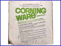 Corning Ware Spice o' Life 6 Piece Menu-ette Set New In Box Never open NOS