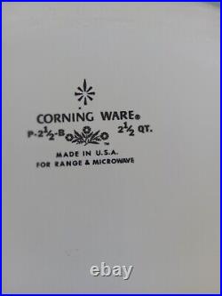 Corning Ware Vintage Blue Cornflower in Excellent vintage condition