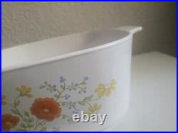 Corning Ware Wild Flower Rare Pattern from 1977-1984 5 Liters