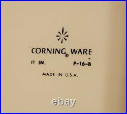 Corning ware blue Cornflower Rare Vintage Casserole 11 in P-16- B